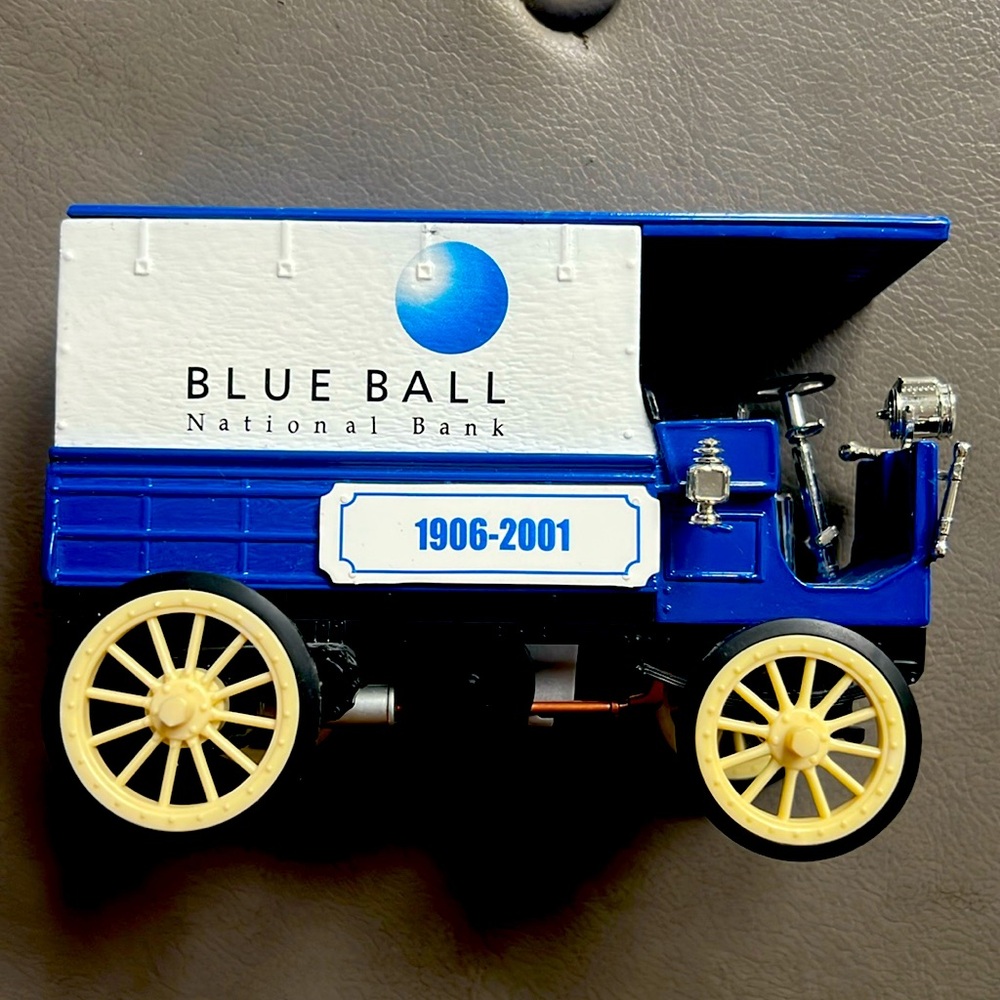 Blue Ball National Bank Anniversary Coin Bank